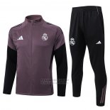 Chandal de Chaqueta del Real Madrid Nino 2026-2027 Purpura