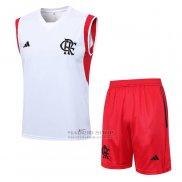 Chandal del Flamengo Sin Mangas 2023-2024 Blanco