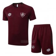 Chandal del Fluminense Manga Corta 2025-2026 Rojo - Pantalon Corto