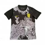 Tailandia Camiseta Brasil Jesus 2025-2026 Negro Gris