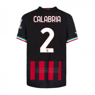 Camiseta AC Milan Jugador Calabria 1ª 2022-2023