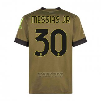 Camiseta AC Milan Jugador Messias JR 3ª 2022-2023