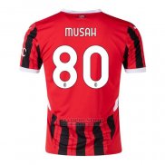Camiseta AC Milan Jugador Musah 1ª 2024-2025