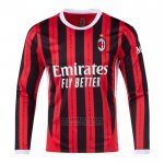 Camiseta AC Milan 1ª Manga Larga 2024-2025