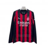 Camiseta AC Milan 1ª Manga Larga 2025-2026