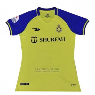 Camiseta Al Nassr 1ª Mujer 2022-2023