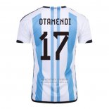 Camiseta Argentina Jugador Otamendi 1ª 2022