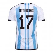 Camiseta Argentina Jugador Otamendi 1ª 2022