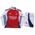 Camiseta Arsenal 1ª Manga Larga Nino 2024-2025