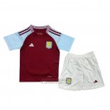 Camiseta Aston Villa 1ª Nino 2024-2025