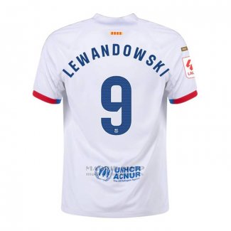 Camiseta Barcelona Jugador Lewandowski 2ª 2023-2024