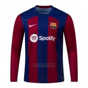 Camiseta Barcelona 1ª Manga Larga 2023-2024