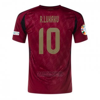 Camiseta Belgica Jugador R.Lukaku 1ª 2024