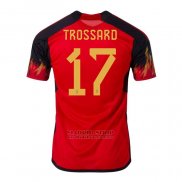 Camiseta Belgica Jugador Trossard 1ª 2022