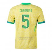 Camiseta Brasil Jugador Casemiro 1ª 2024