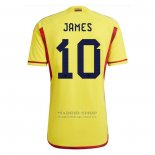 Camiseta Colombia Jugador James 1ª 2022
