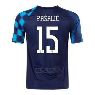 Camiseta Croacia Jugador Pasalic 2ª 2022