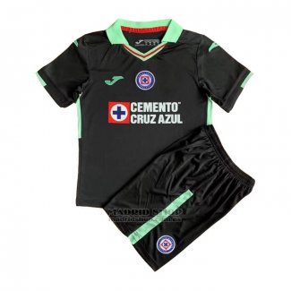 Camiseta Cruz Azul Portero Nino 2022-2023 Negro