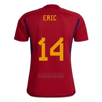 Camiseta Espana Jugador Eric 1ª 2022