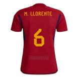 Camiseta Espana Jugador M.Llorente 1ª 2022