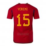 Camiseta Espana Jugador Yeremi 1ª 2022