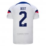 Camiseta Estados Unidos Jugador Dest 1ª 2022