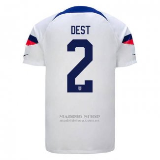 Camiseta Estados Unidos Jugador Dest 1ª 2022