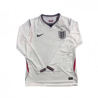 Camiseta Inglaterra 1ª Manga Larga 2026