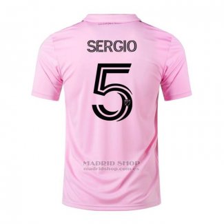 Camiseta Inter Miami Jugador Sergio 1ª 2023