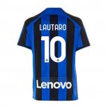 Camiseta Inter Milan Jugador Lautaro 1ª 2022-2023