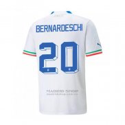 Camiseta Italia Jugador Bernardeschi 2ª 2022