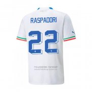 Camiseta Italia Jugador Raspadori 2ª 2022