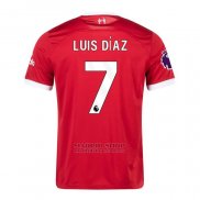 Camiseta Liverpool Jugador Luis Diaz 1ª 2023-2024