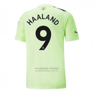 Camiseta Manchester City Jugador Haaland 3ª 2022-2023