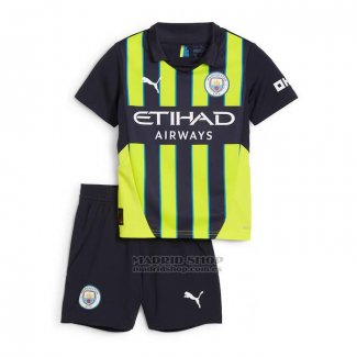 Camiseta Manchester City 2ª Nino 2024-2025