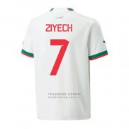 Camiseta Marruecos Jugador Ziyech 2ª 2022