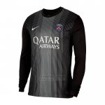 Camiseta Paris Saint-Germain Portero 1ª Manga Larga 2025-2026 Negro