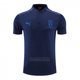 Camiseta Polo del Italia 2022-2023 Azul Marino