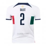 Camiseta Portugal Jugador Dalot 2ª 2022