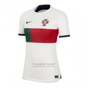 Camiseta Portugal 2ª Mujer 2022