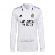 Camiseta Real Madrid 1ª Manga Larga 2022-2023