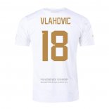 Camiseta Serbia Jugador Vlahovic 2ª 2022