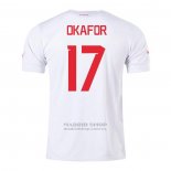 Camiseta Suiza Jugador Okafor 2ª 2022
