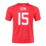 Camiseta Suiza Jugador Sow 1ª 2022