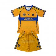 Camiseta Tigres UANL 1ª Nino 2025-2026