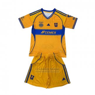 Camiseta Tigres UANL 1ª Nino 2025-2026