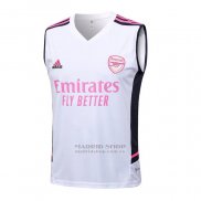 Camiseta de Entrenamiento Arsenal Sin Mangas 2023-2024 Blanco