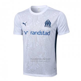 Camiseta de Entrenamiento Olympique Marsella 2024-2025 Blanco