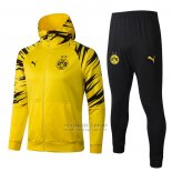 Chandal con Capucha del Borussia Dortmund 2021 Amarillo