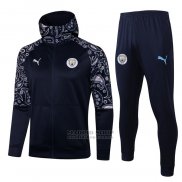 Chandal con Capucha del Manchester City 2021 Azul